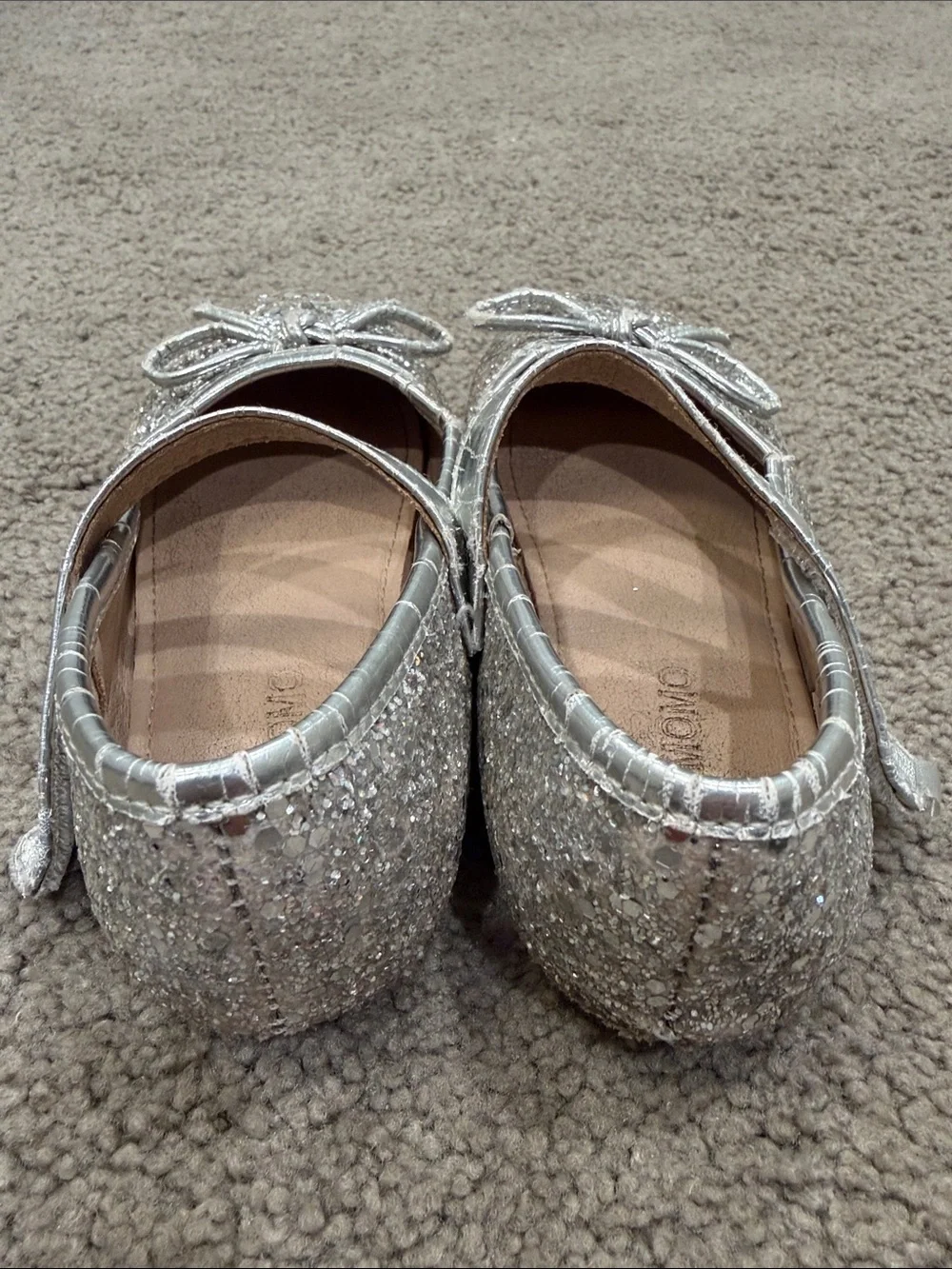 Sparkly Silver Dress Shoes